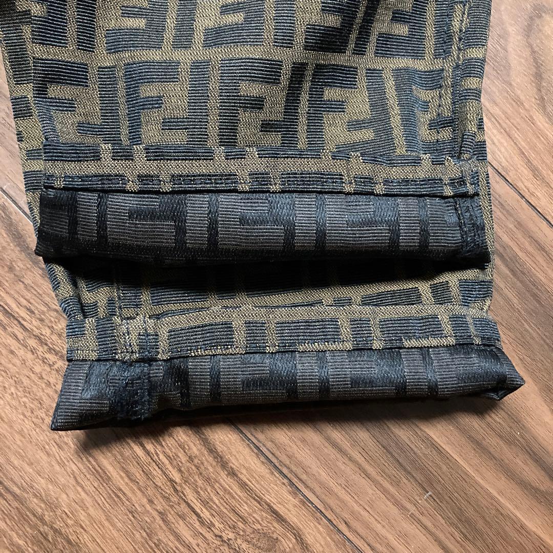 FENDI フェンディ ジーンズ パンツ スキニー ズッカ柄 総柄 モノグラム