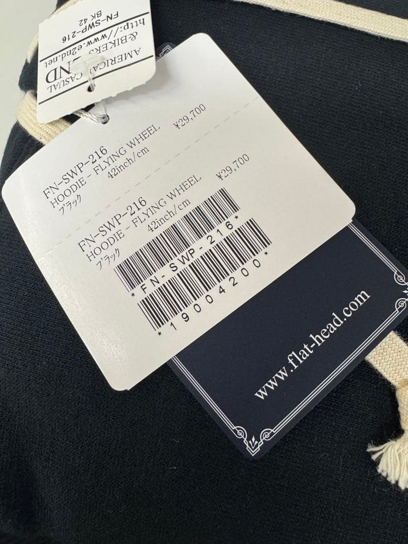 THE FLAT HEAD FN-SWP-216 パーカー 42 新品未使用