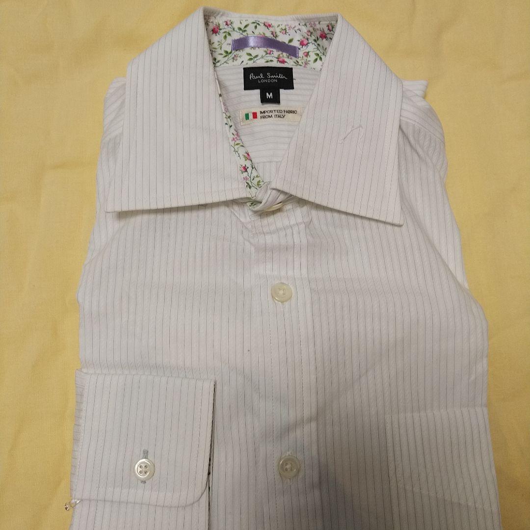 【未使用】ポールスミス　ドレスシャツストライプ　M