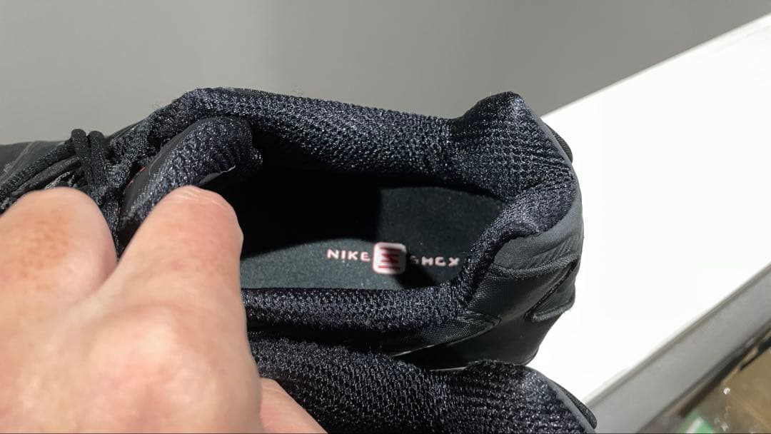 NIKE shox ブラックスニーカー　29cm