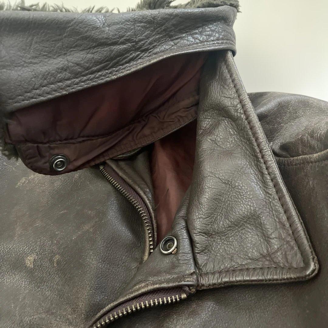 80'90'ヴィンテージ本革レザージャケット フライトレザージャケット