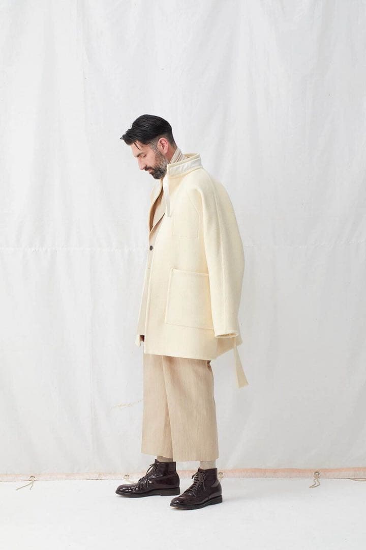 ジャケット・アウター POSTELEGANT Merino Wool Rever Coat