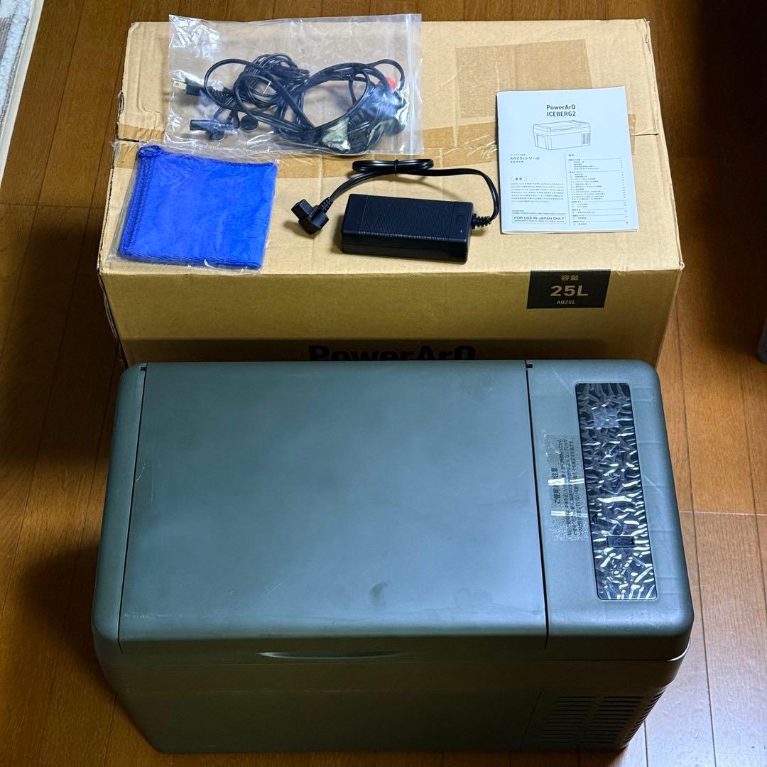 【最終値下】PowerArQ ICEBERG2冷温庫 25L 車載可