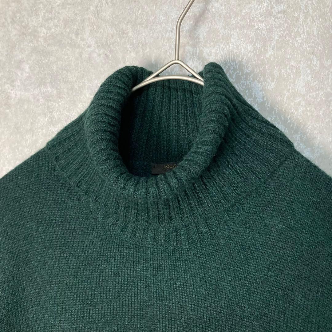 【美品】LV ルイヴィトン　カシミヤ100%　ニット　ハイネック　ワンピース