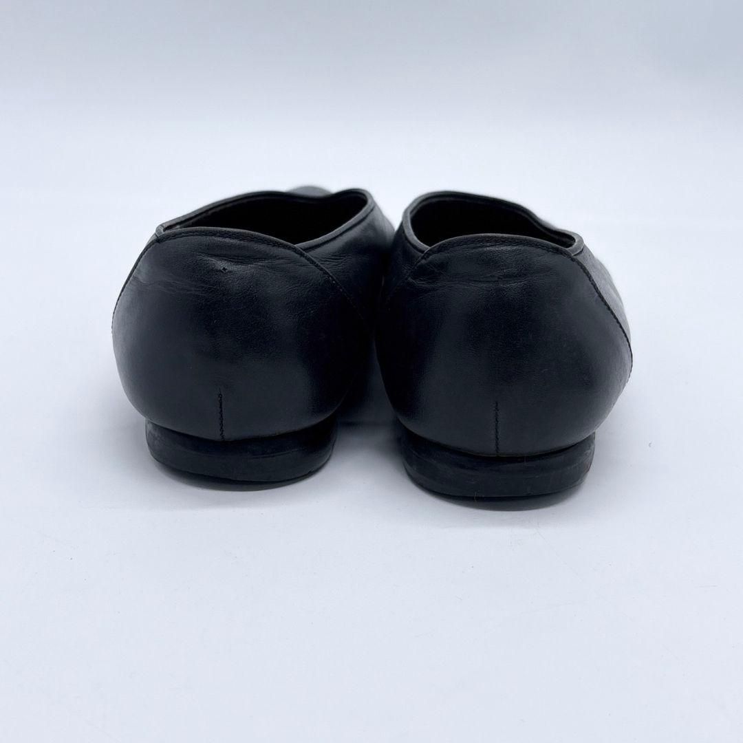 ヨーガンレール パンプス レザー ブラック 24cm オフィス