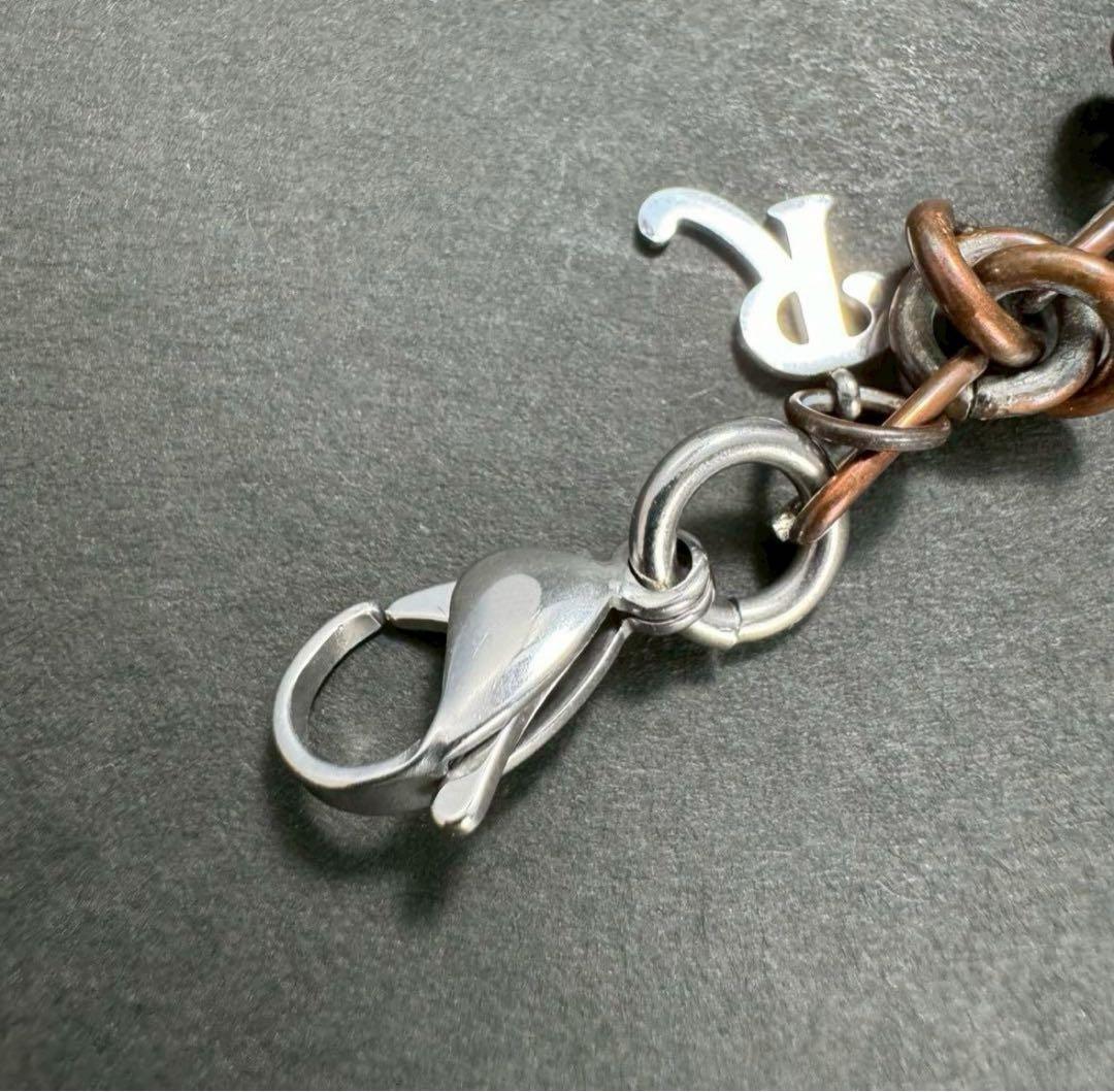 アクセサリー RAF SIMONS stone Charm bracelet silver