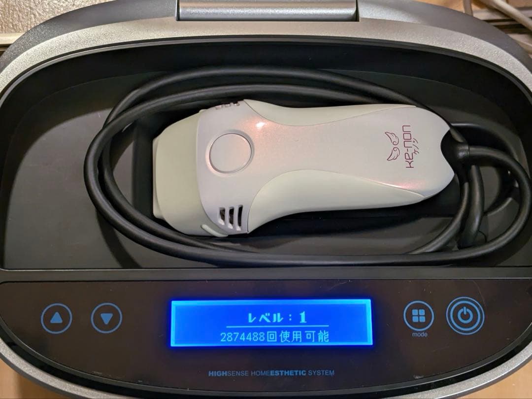 KE-NON ケノン Ver.8.6J 脱毛器 ストロングカートリッジ付き