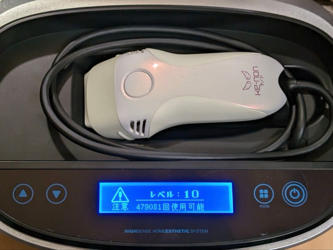 KE-NON ケノン Ver.8.6J 脱毛器 ストロングカートリッジ付き
