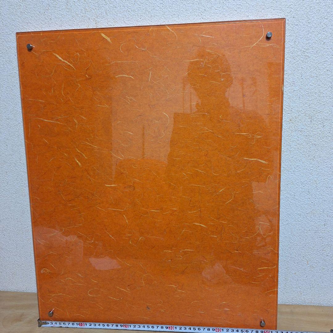 書道　額縁　木製　縦長　未使用　アート　版画　高級