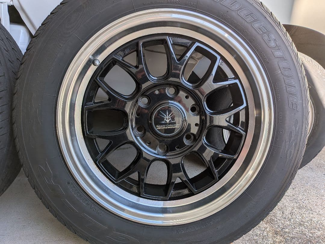 17インチ ホイールセット ハイエース