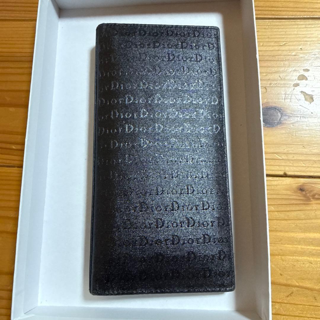 ビ*ン様 Dior ブラックレザー 長財布［値下げ交渉可能］