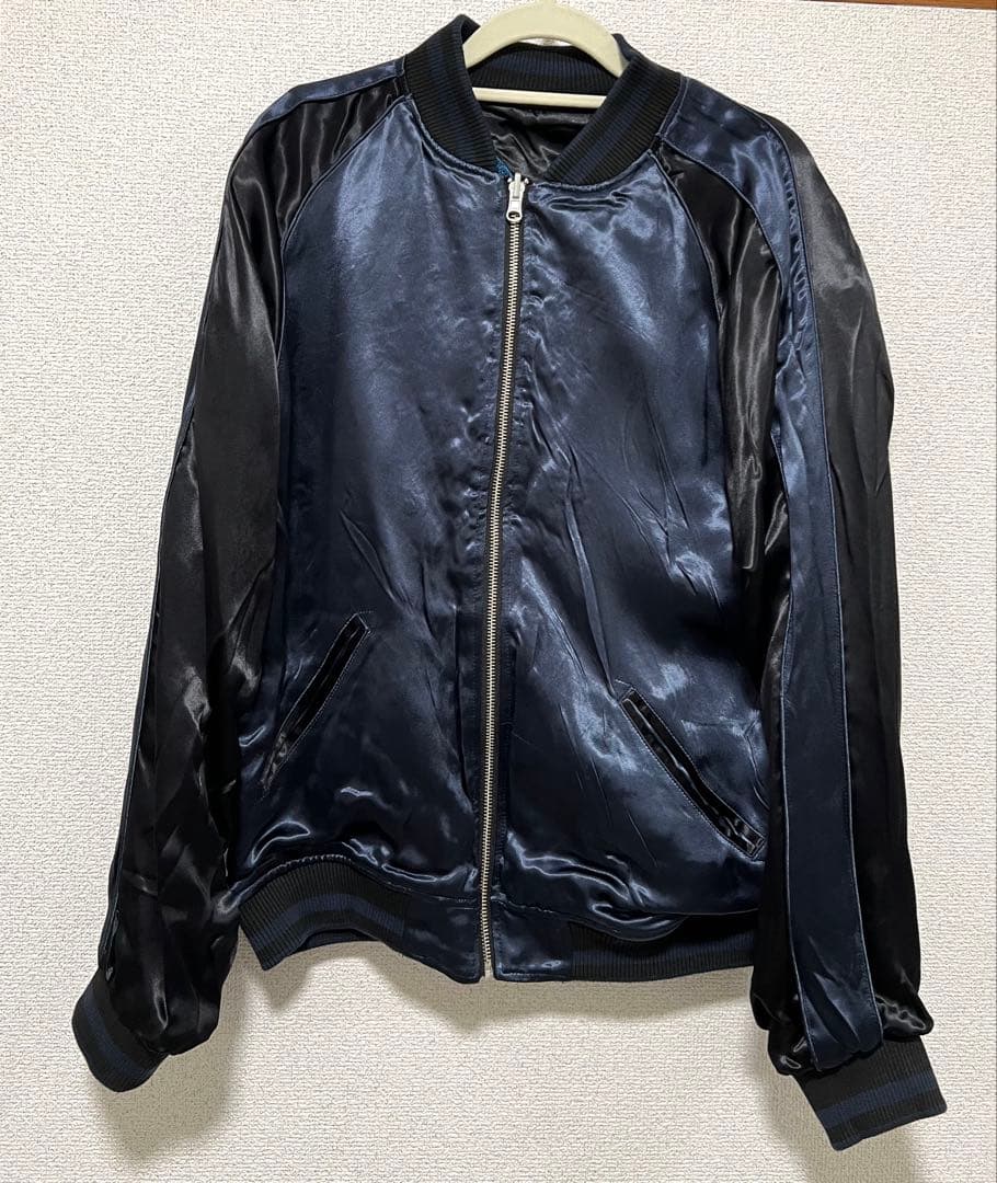 スカジャン リバーシブル 獅子