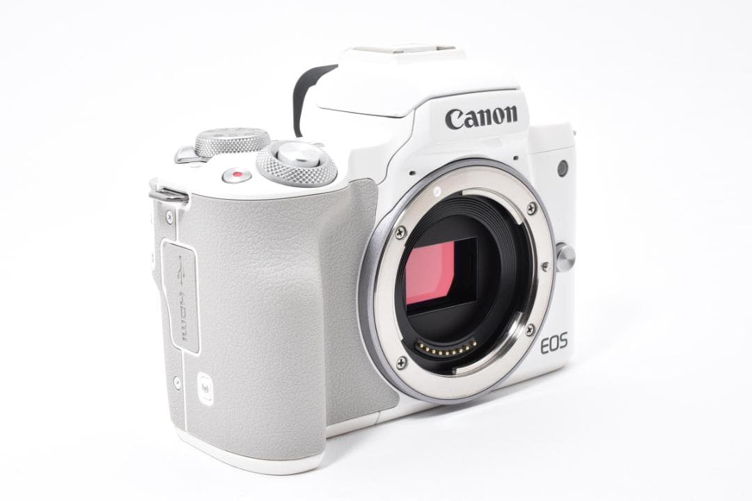 Canon EOS Kiss M ボディ ホワイト ミラーレス一眼