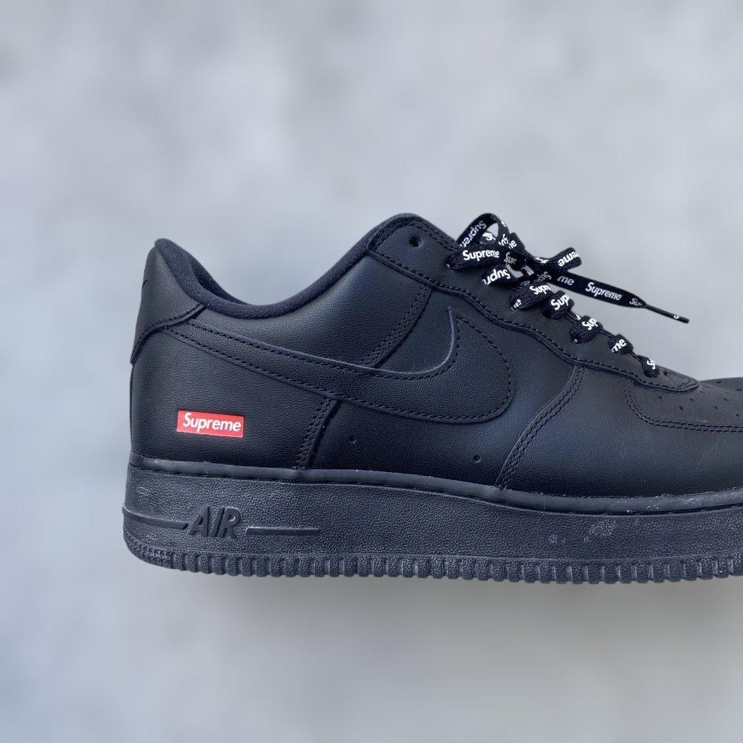 【最終】Nike Air Force 1 ブラック Supreme
