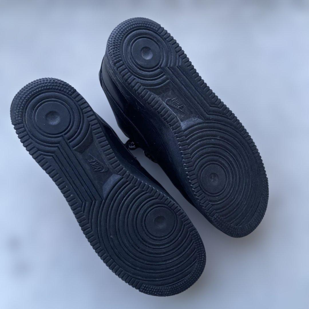 【最終】Nike Air Force 1 ブラック Supreme