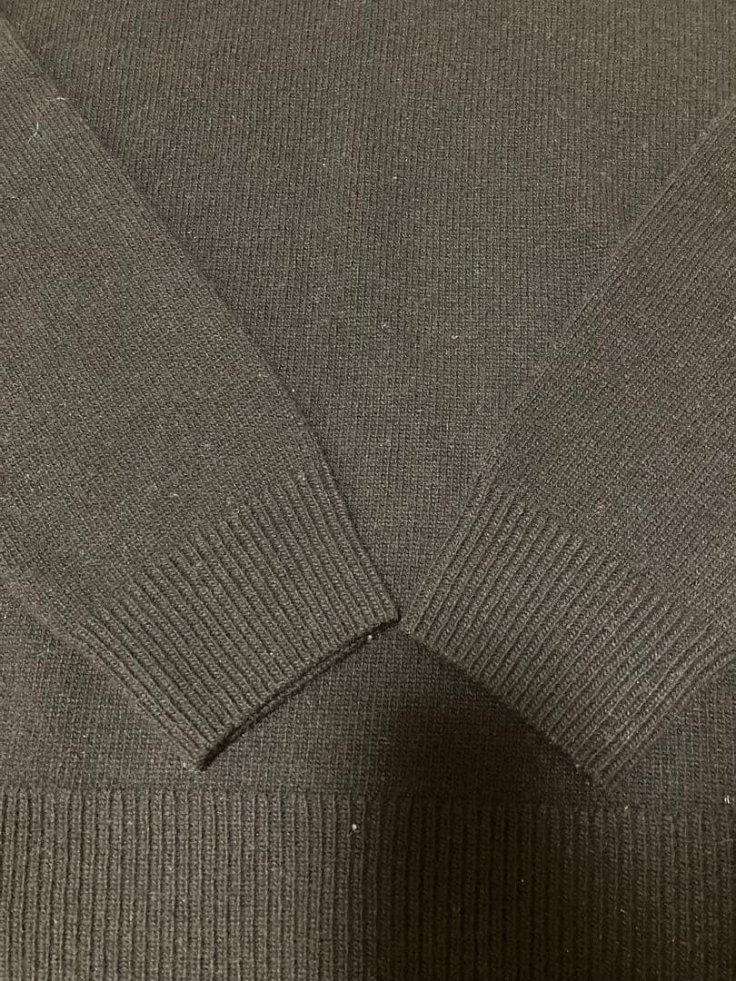 ドゥーズィエムクラス　JADE タートルネックプルオーバー ブラック　ニット