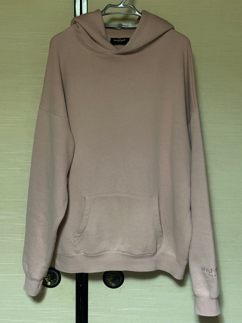 ESSENTIALS エッセンシャルズ ピンク パーカー フーディー