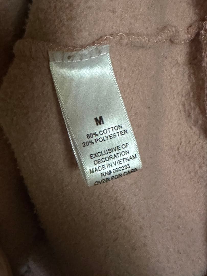 ESSENTIALS エッセンシャルズ ピンク パーカー フーディー