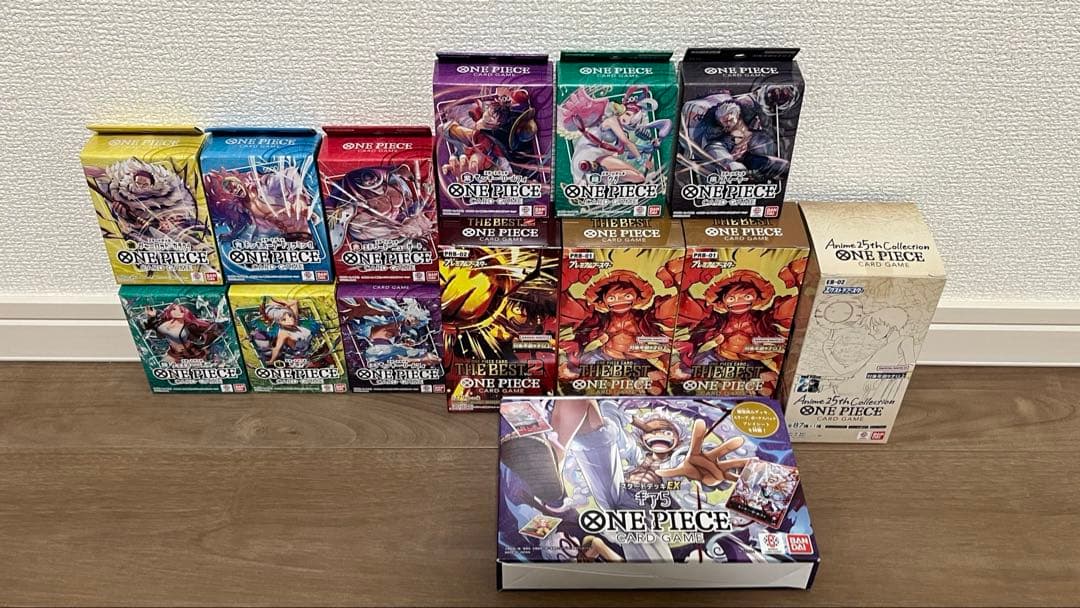 新品・未開封 ワンピース カードゲーム まとめて14BOX