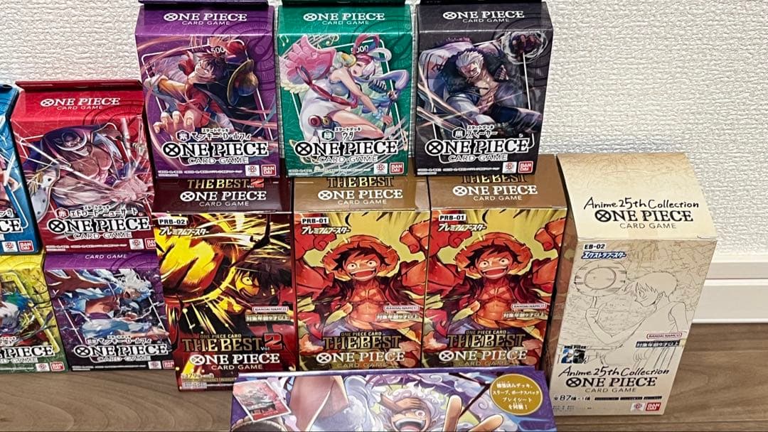 新品・未開封 ワンピース カードゲーム まとめて14BOX