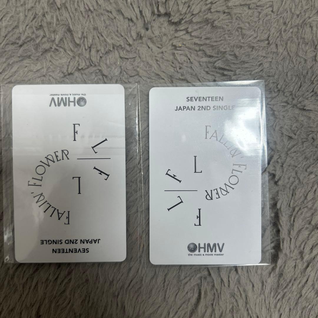 seventeen ジュン　舞い降ちる花びら　hmv 第二弾　トレカ　第2弾