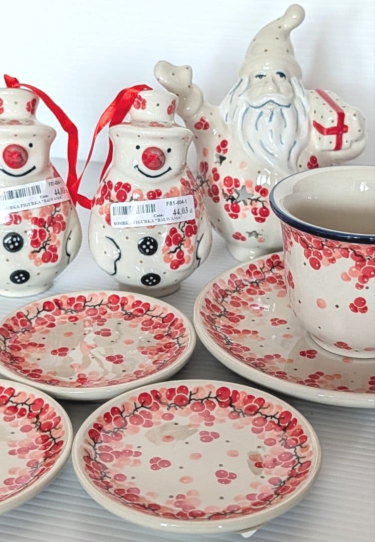 ポーリッシュポタリー 赤い実のセット✩˚。⋆