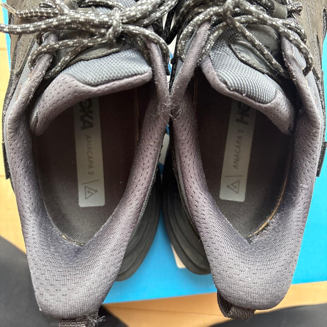 HOKA ANACAPA 2 LOW GTX ブラック 27cm
