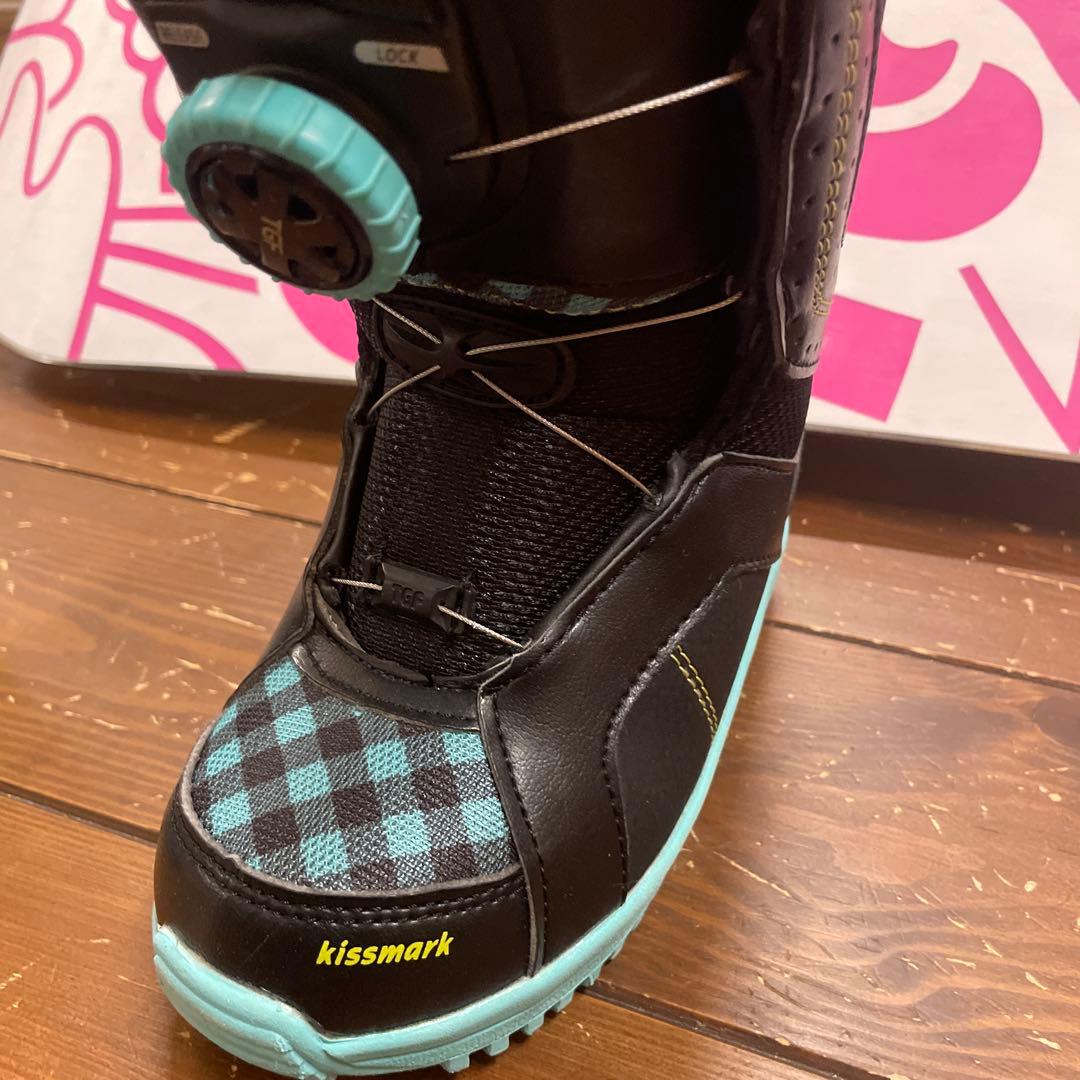 スノーボード ビンディングブーツセット　キッズ３点セット