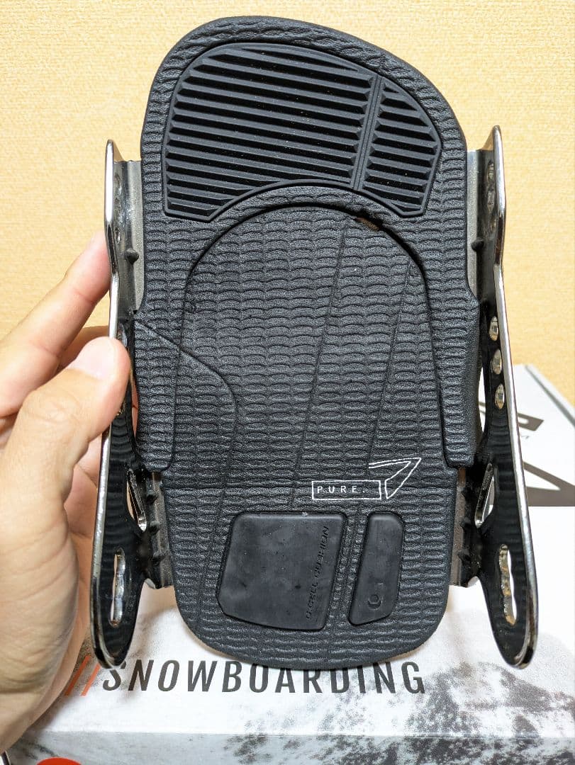 SP sLAB PURE 24-25 S ベースプレートとヒールカップ左右セット