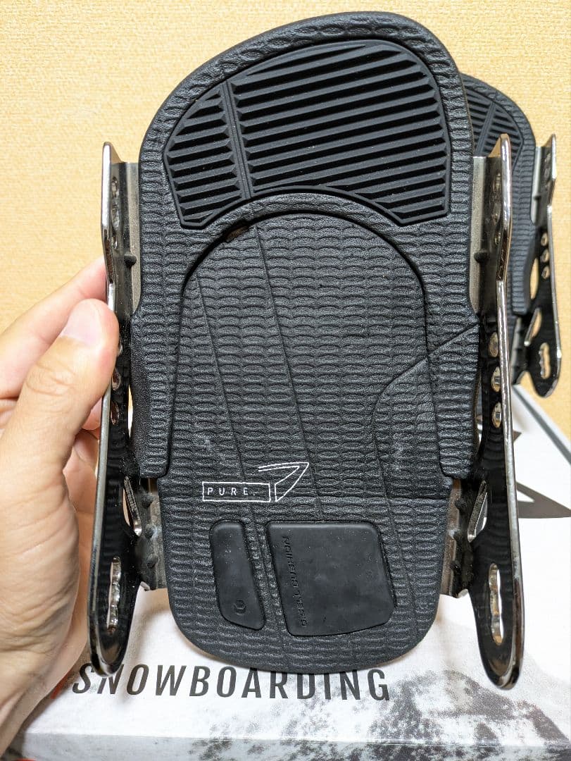 SP sLAB PURE 24-25 S ベースプレートとヒールカップ左右セット