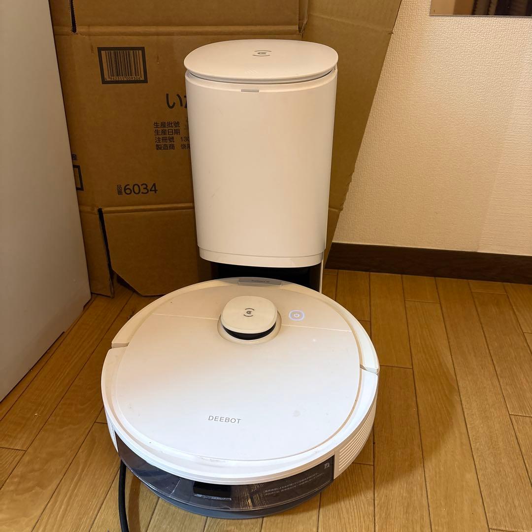 掃除機　ロボットDEEBOT N8 PRO+ 高性能 マッピング 機能 自動ゴミ