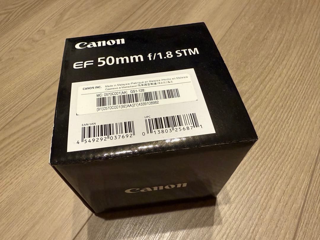 カメラレンズ EF50mm F1.8 STM ブラック [単焦点レンズ]