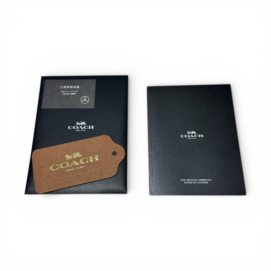 COACH コーチ　ビジネス　トートバッグメルセデスベンツ　コラボ　A4黒
