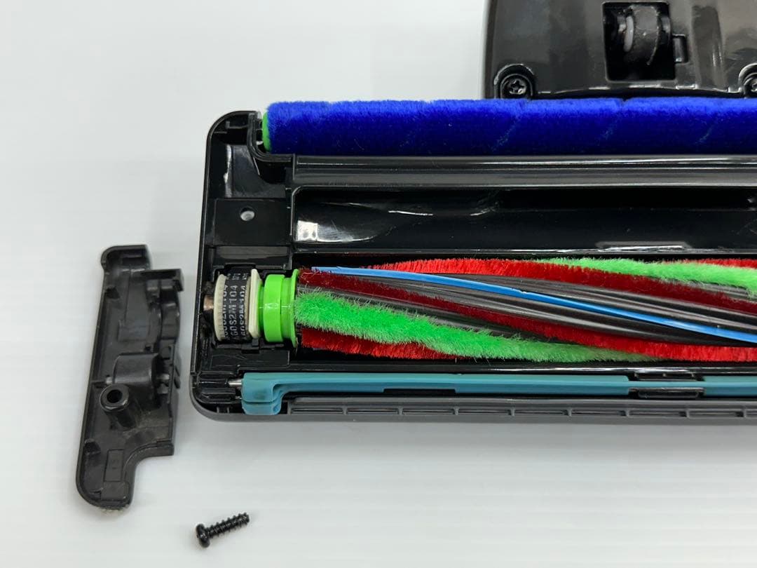 希少　ホワイト　白　動作保証　D-DP12 掃除機用　パワーヘッド　回転ブラシ