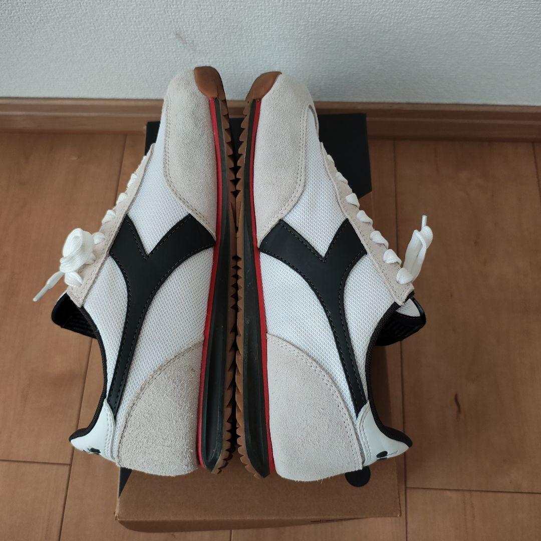 diadora ランニングシューズ ホワイト/グレー/ブラック