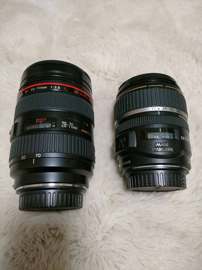 EF28-70mmF2.8L+EFS17-85mmF4-5.6 ジャンク