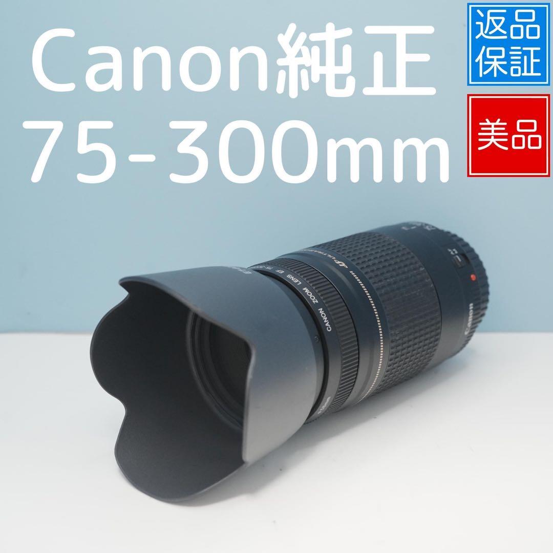 Canon純正 75-300mm 望遠レンズ 美品 a5134