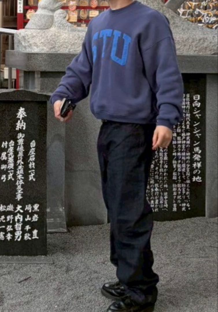 Stussy STUロゴ スウェット Mサイズ　2024