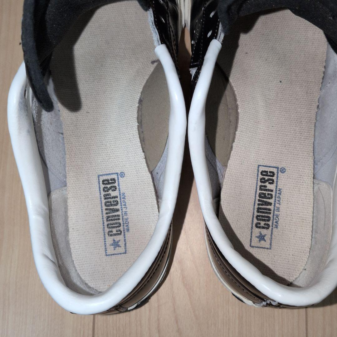 【US9.5】ワンスター　　黒×白　レザー　one star ALL STAR