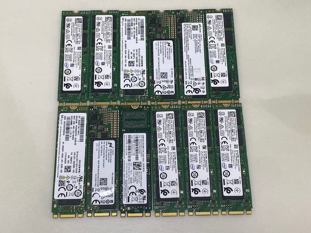 SSD 256GB 12枚セット