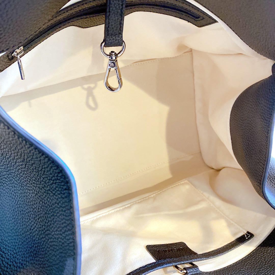 JISTORY ジストリー　サイドベルトボストンバッグ　レザー　本革　牛革　黒