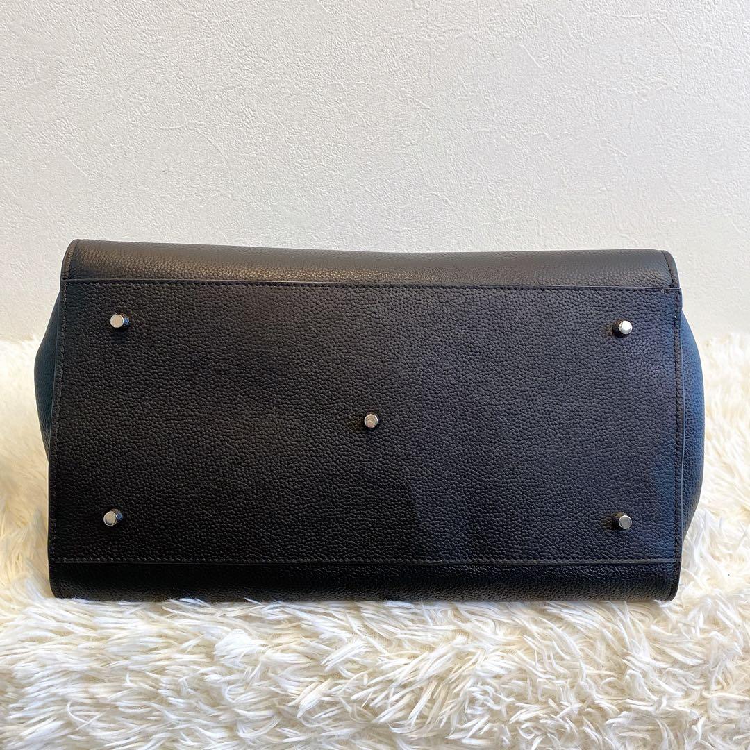 JISTORY ジストリー　サイドベルトボストンバッグ　レザー　本革　牛革　黒