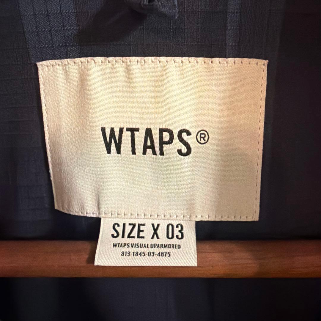 【美品】WTAPS 21SS WCPO 03 Lサイズ チェックシャツ