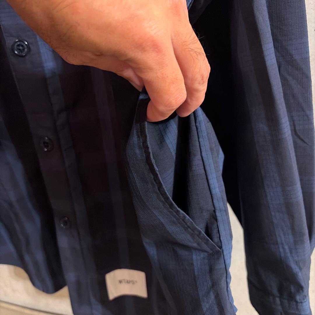 【美品】WTAPS 21SS WCPO 03 Lサイズ チェックシャツ