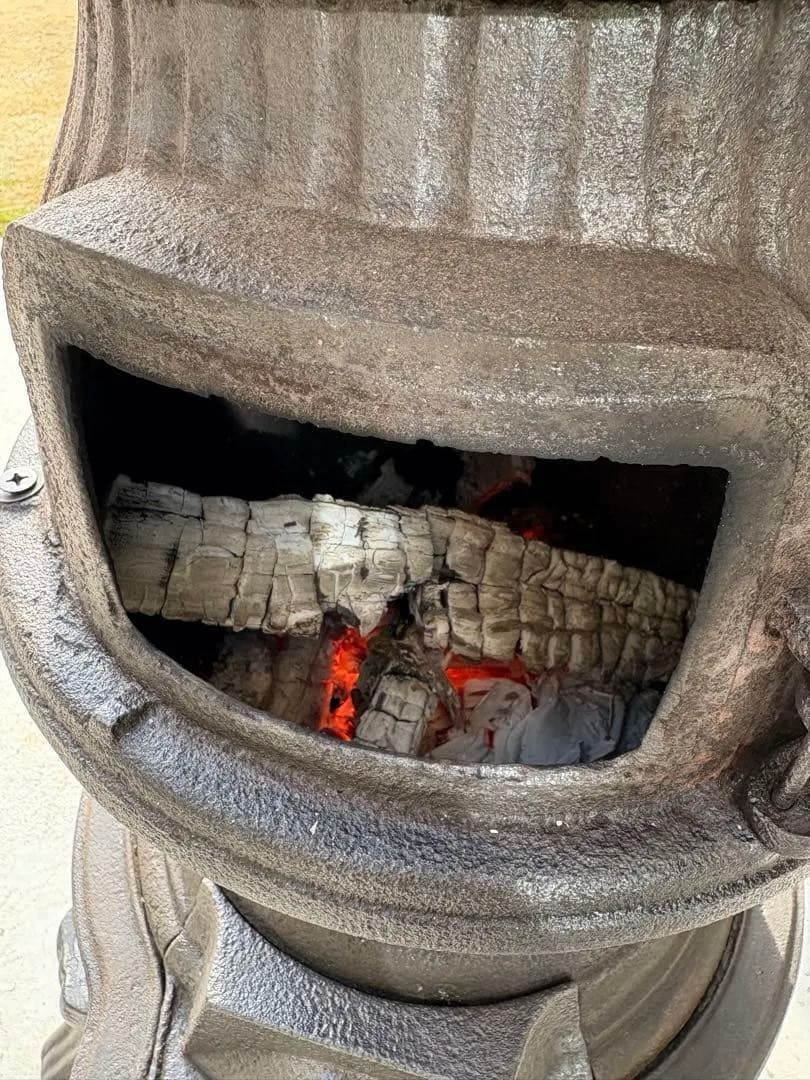 【年代物極美品】鋳物ダルマストーブ^_^