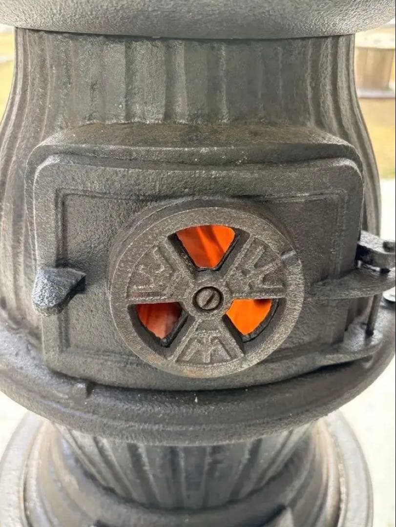 【年代物極美品】鋳物ダルマストーブ^_^