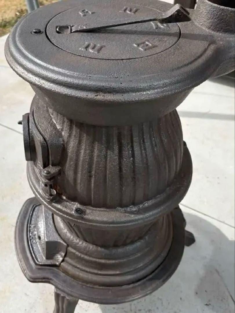 【年代物極美品】鋳物ダルマストーブ^_^