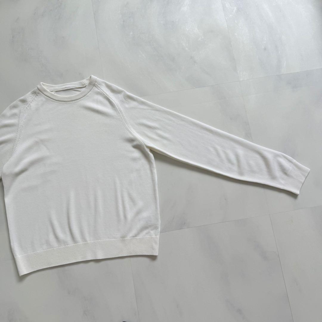 MUSE de Deuxieme Classe クルーネックニット　ウール100