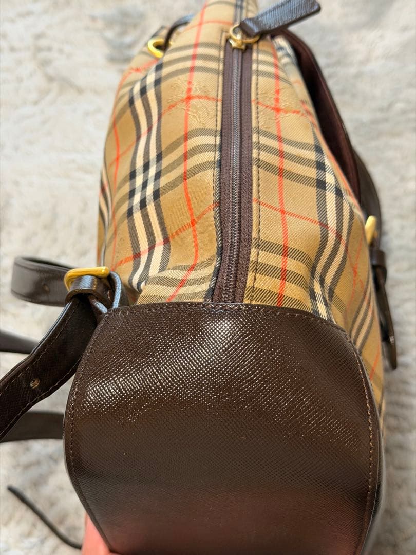 Pooh^_^ 様　Burberryノバチェック柄リュック シャドーホース