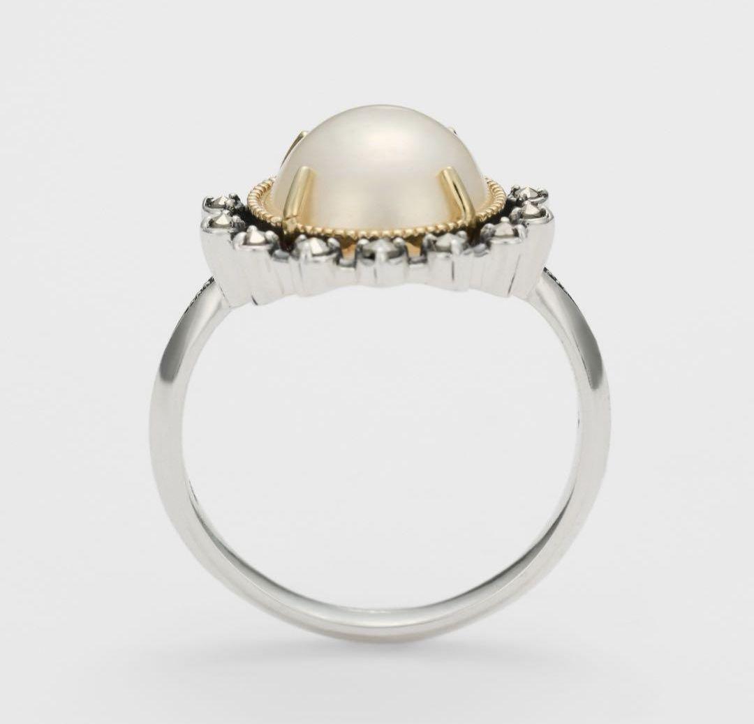 agete マベパールリング　１５号 ♥美品♥